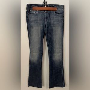 7 For All Mankind Medium Wash Bootcut Jeans Size 30